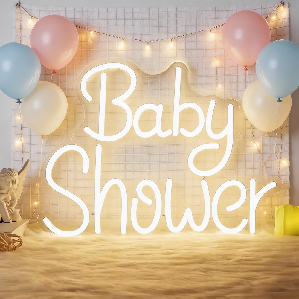 Baby Nursery Wall Lights - Bebek Mevlidi LED Neon Tabelaları USB
