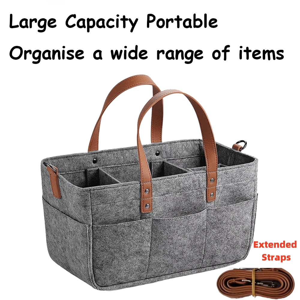 Baby Bag Nursery - Otomobiller bebek keçe depolama kreş organizatörü