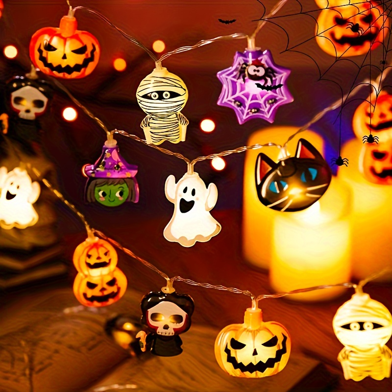 Baby Nursery Wall Lights - Ürkütücü Cadılar Bayramı LED Dekoratif Işıklar,