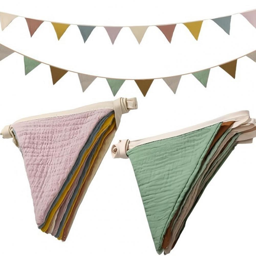 Baby Nursery Garland - 236 cm Flama Banner Bunting Bayrakları