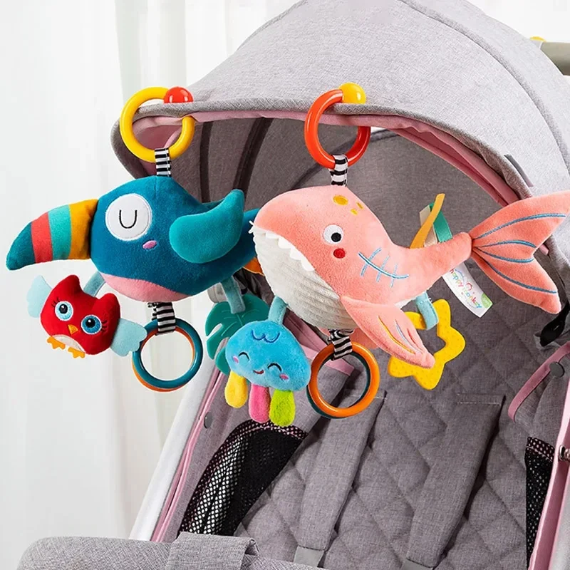 Crib Mobile Musical - Bebek Eğitim Oyuncak Beyin Gelişim Kolu