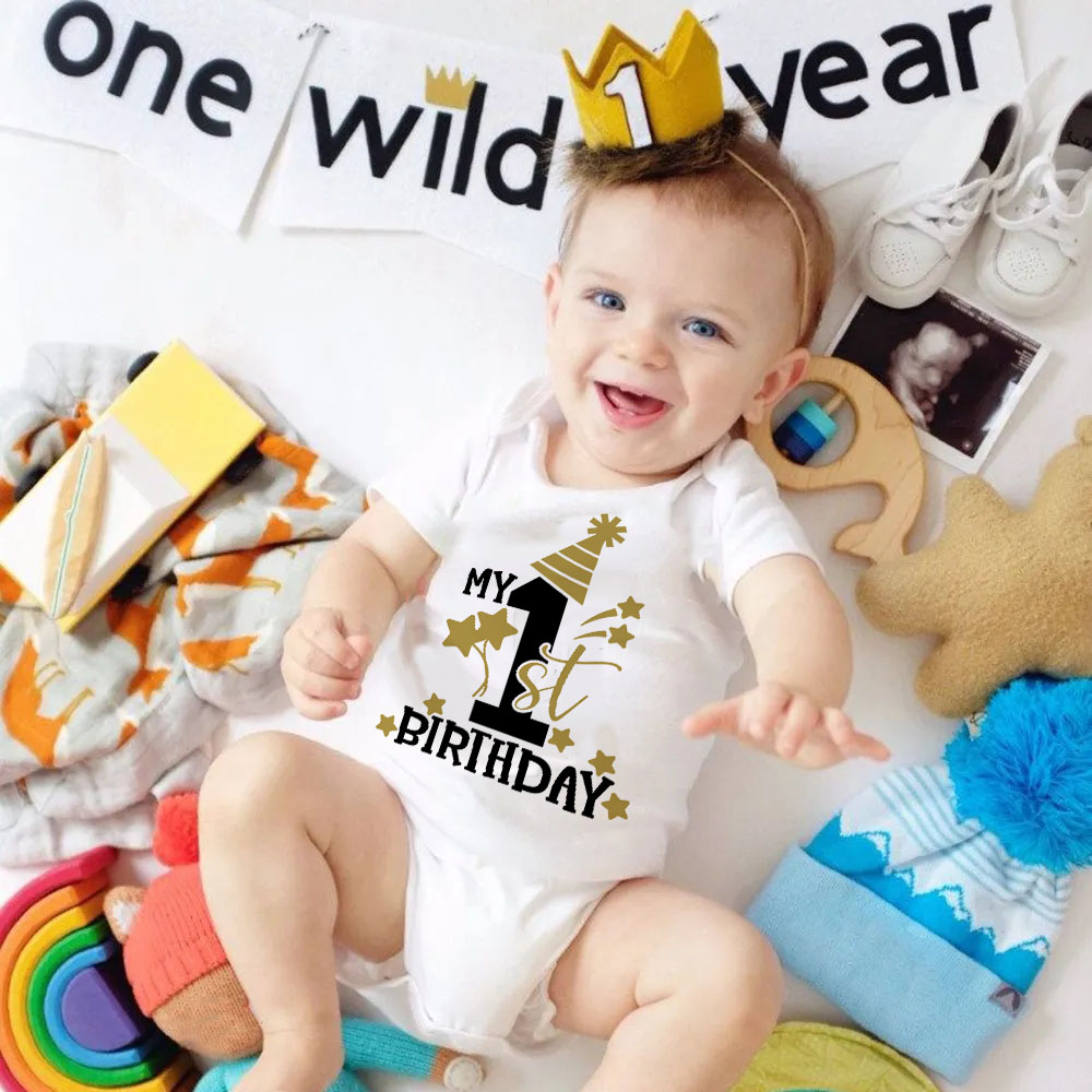 Baby Nursery Ideas Boy - Benim 1. Doğum Günü Yenidoğan Romper