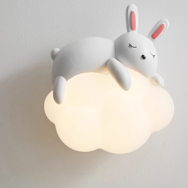 Baby Nursery Wall Lights - Krem Rengi Sevimli Çocuk Odası Başucu