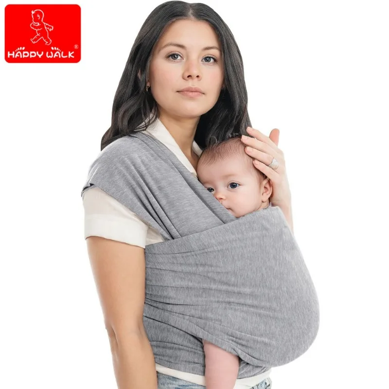 Baby Wrap Stretchy - Bebek askısı 0-36 Ay Düz Renk