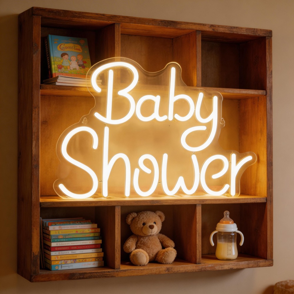 Bebek Mevlidi LED Neon Tabelal - Baby Nursery Wall Lights incelemesi ve fiyatı