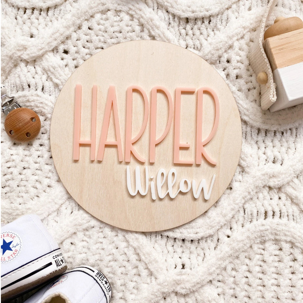 Kişiye Özel Doğum Duyuru Plake - Baby Nursery Toy incelemesi ve fiyatı