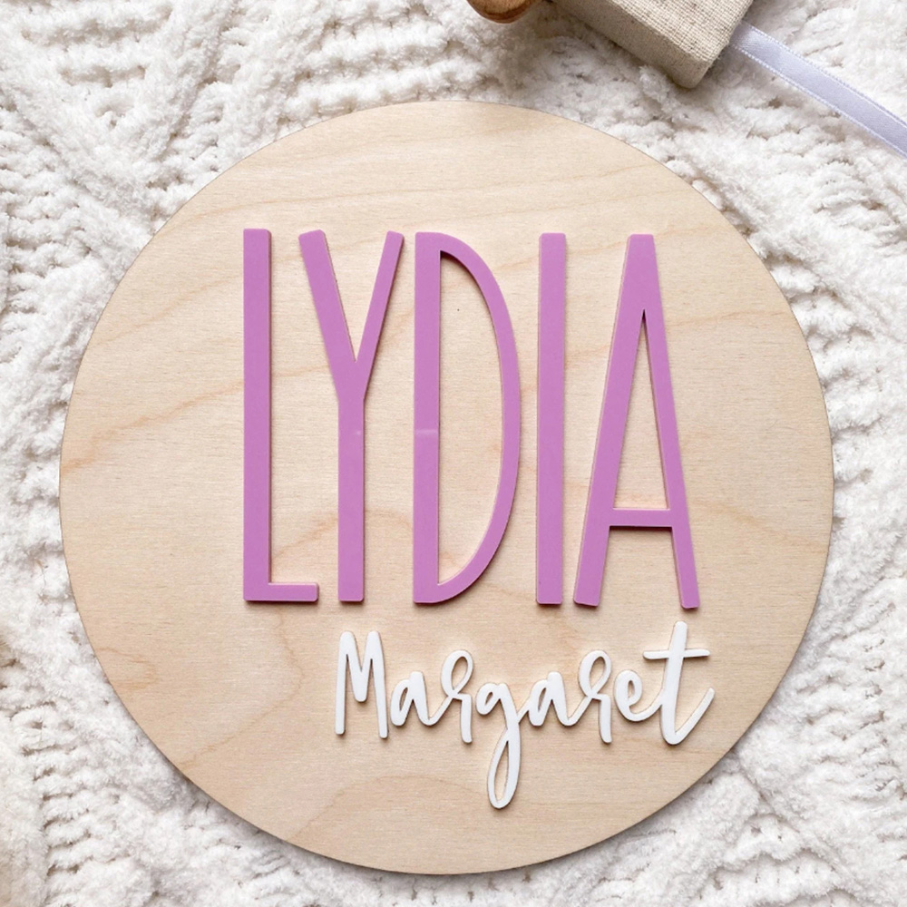 Kişiye Özel Doğum Duyuru Plake - Baby Nursery Toy incelemesi ve fiyatı