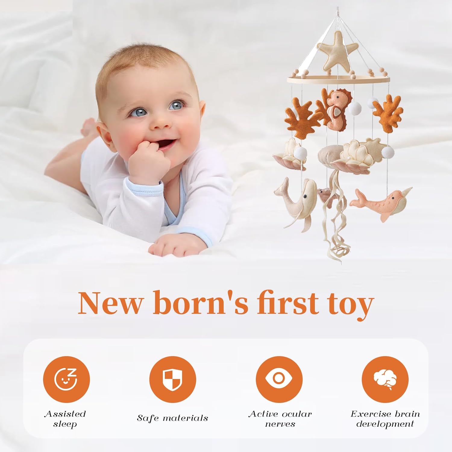 Ahşap Beşik Mobili Bebek Yatağ - Crib Mobile Musical incelemesi ve fiyatı