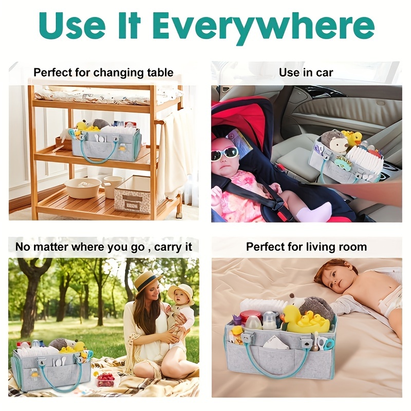 Bebek Bezi Caddy, Organizatör  - Baby Nursery Must Haves incelemesi ve fiyatı