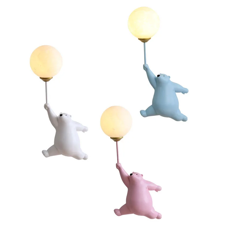 Karikatür Kutup Ayısı LED Apli - Baby Nursery Wall Lights incelemesi ve fiyatı