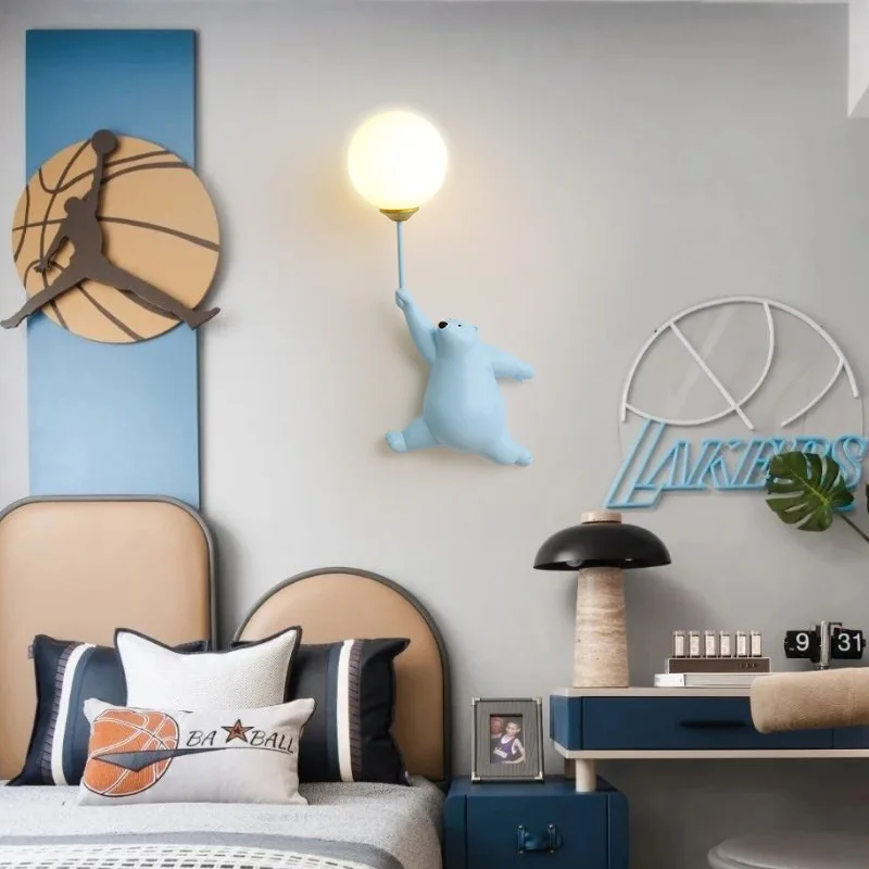 Karikatür Kutup Ayısı LED Apli - Baby Nursery Wall Lights incelemesi ve fiyatı
