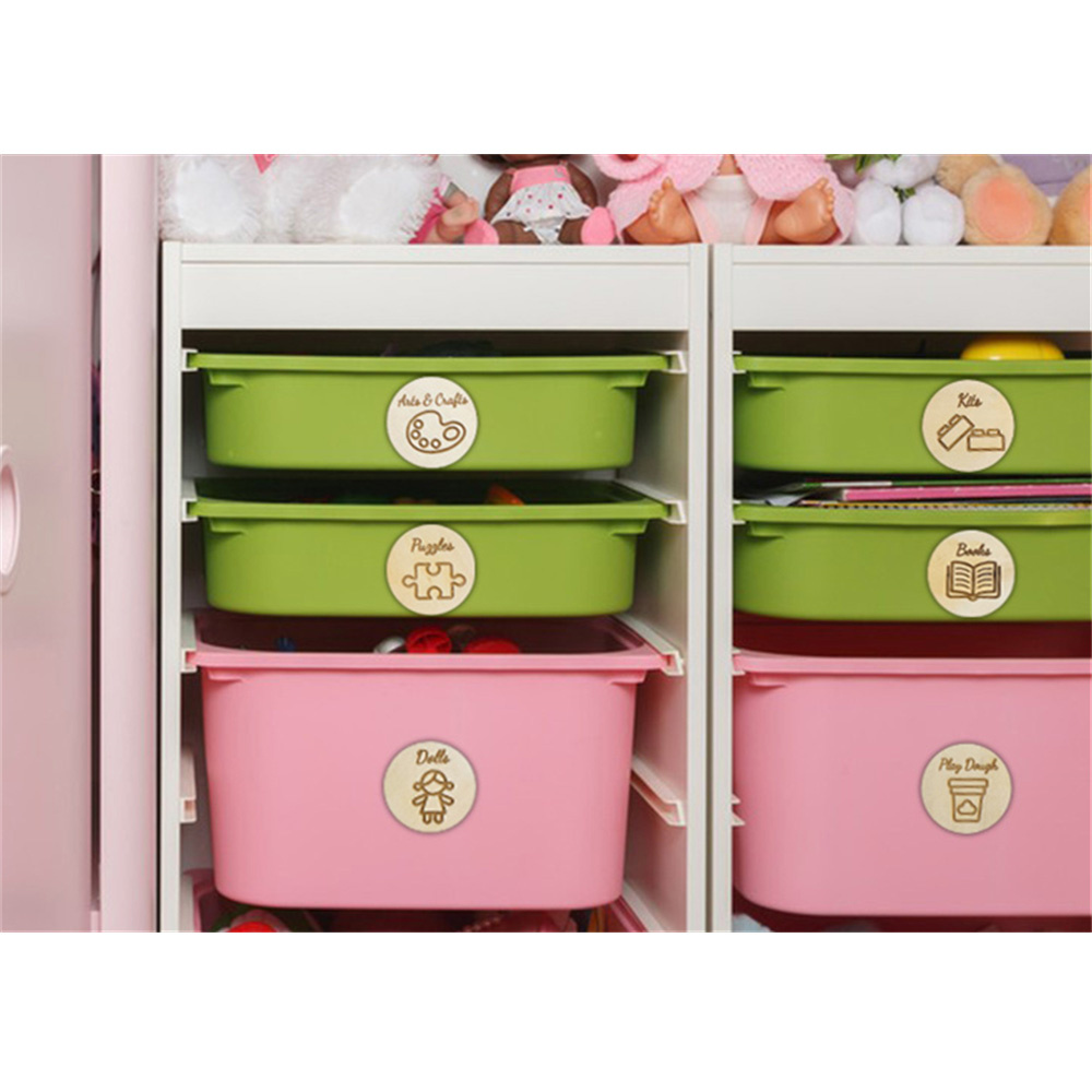 Ahşap depolama etiketleri bebe - Baby Nursery Bundles incelemesi ve fiyatı