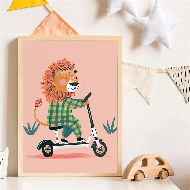 Köpek Uçak Aslan Arabada Hayva - Baby Nursery Pictures incelemesi ve fiyatı