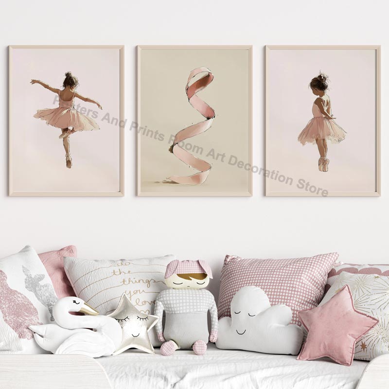 Modern Pembe Bebek Kız Bale Ay - Baby Nursery Pink incelemesi ve fiyatı
