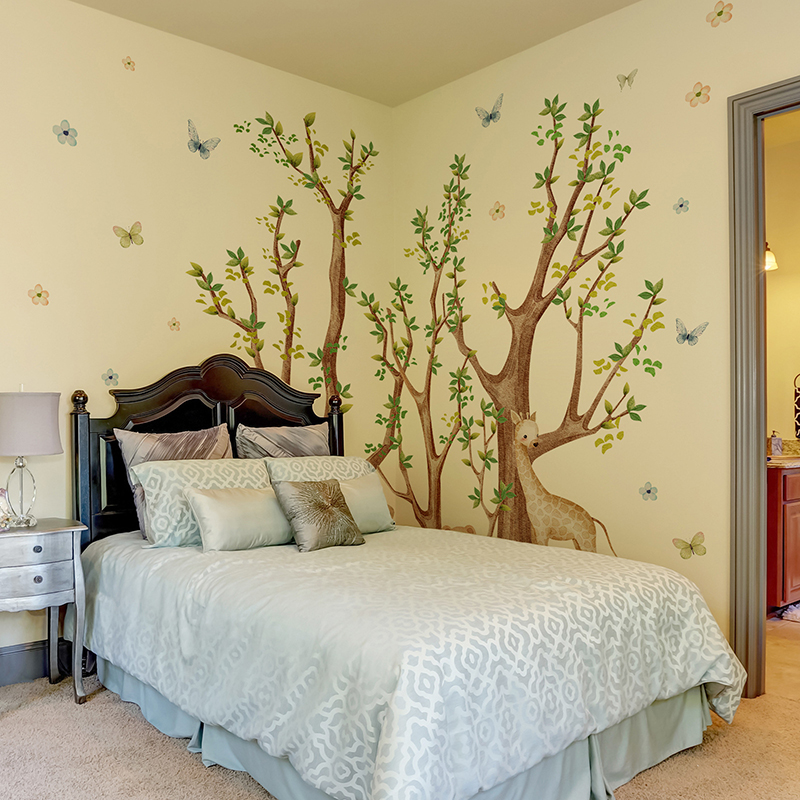 Orman Safari Hayvan Parkı Duva - Baby Nursery Jungle Wallpaper incelemesi ve fiyatı