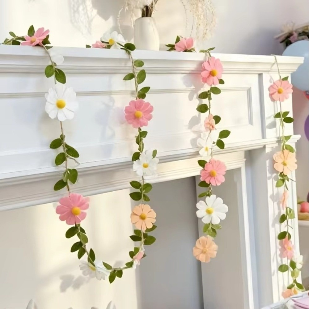 200CM Keçe Papatya Afişi, Keçe - Baby Nursery Garland incelemesi ve fiyatı