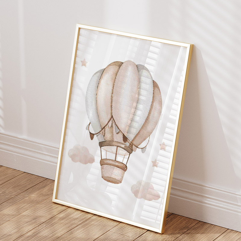 Sevimli Fil Sıcak Balon Ay Gök - Baby Nursery Pictures incelemesi ve fiyatı
