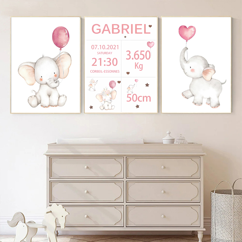 Pembe Bebek Özelleştirilmiş Ad - Baby Nursery Pink incelemesi ve fiyatı
