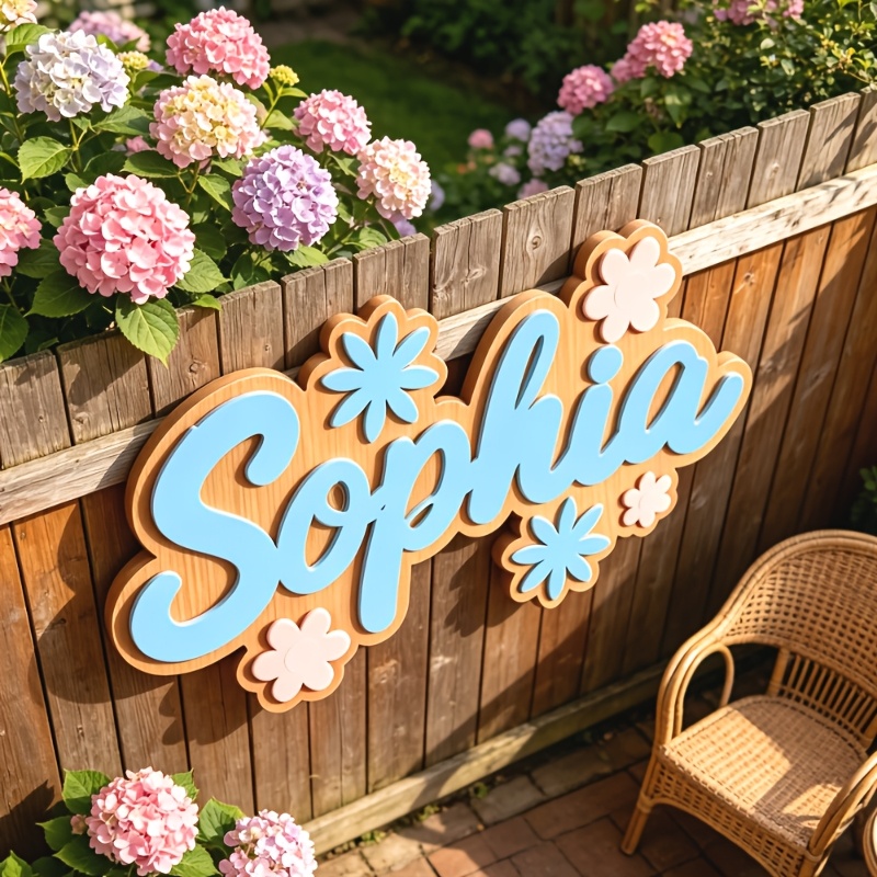 Kişiye Özel Çiçek Temalı İsiml - Baby Nursery Toy incelemesi ve fiyatı