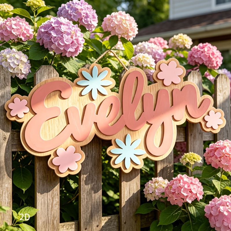 Kişiye Özel Çiçek Temalı İsiml - Baby Nursery Toy incelemesi ve fiyatı