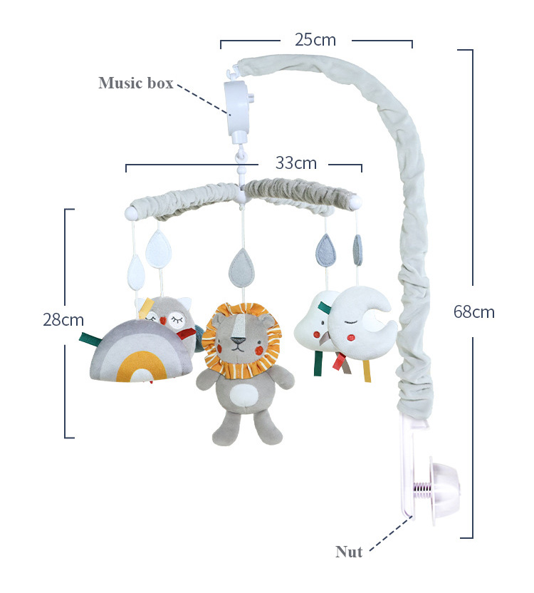 Bebek dönence yatak çan çıngır - Crib Mobile Musical incelemesi ve fiyatı
