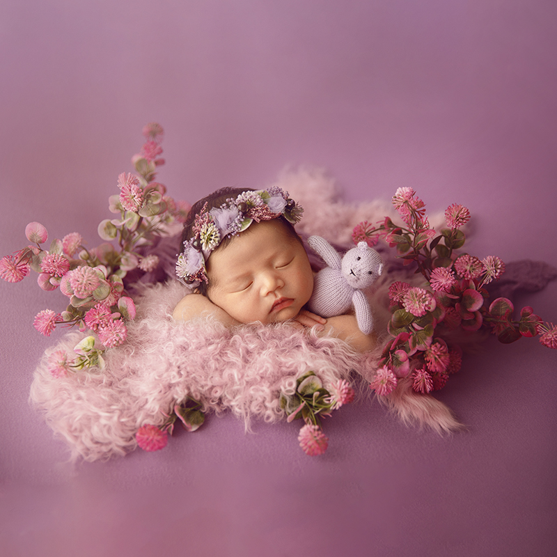 Mor Tonları Yenidoğan Fotoğraf - Baby Wrap Stretchy incelemesi ve fiyatı