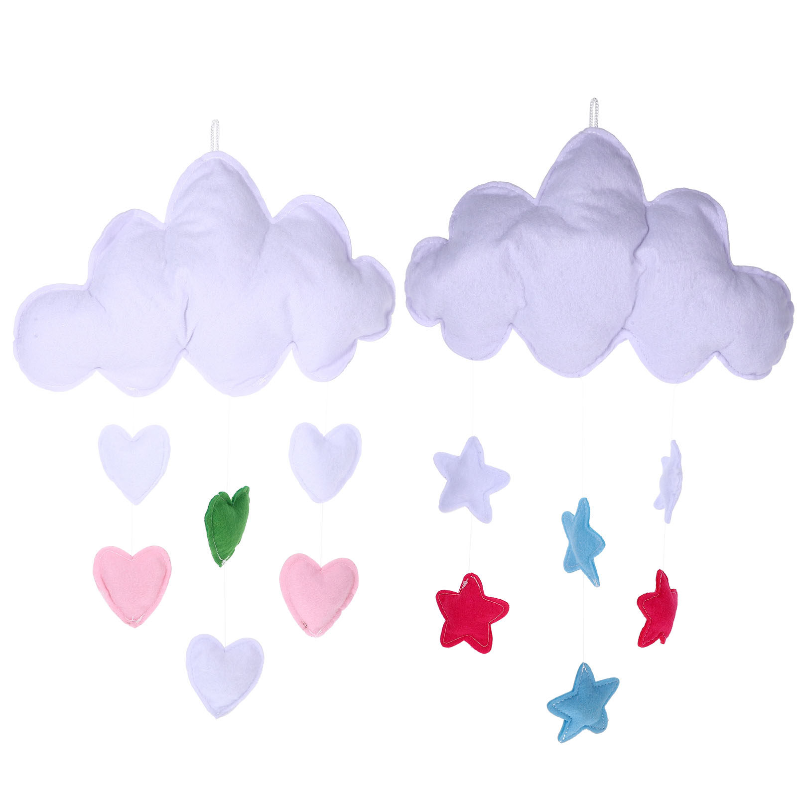 2 adet bulut yağmur damlası as - Baby Nursery Garland incelemesi ve fiyatı