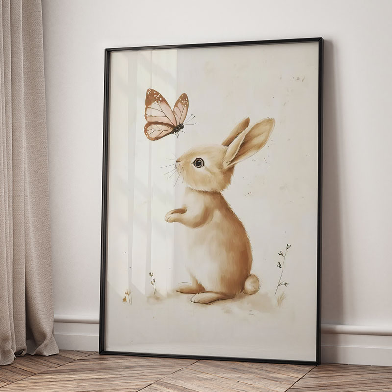 Ayı Tavşan Tilki Geyik Sincap  - Baby Nursery Pictures incelemesi ve fiyatı