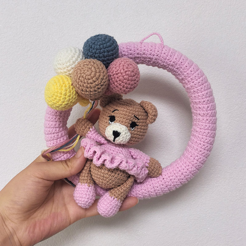 Kişiselleştirilmiş Tığ İşi İsi - Baby Nursery Artwork incelemesi ve fiyatı