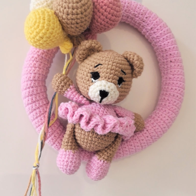Kişiselleştirilmiş Tığ İşi İsi - Baby Nursery Artwork incelemesi ve fiyatı
