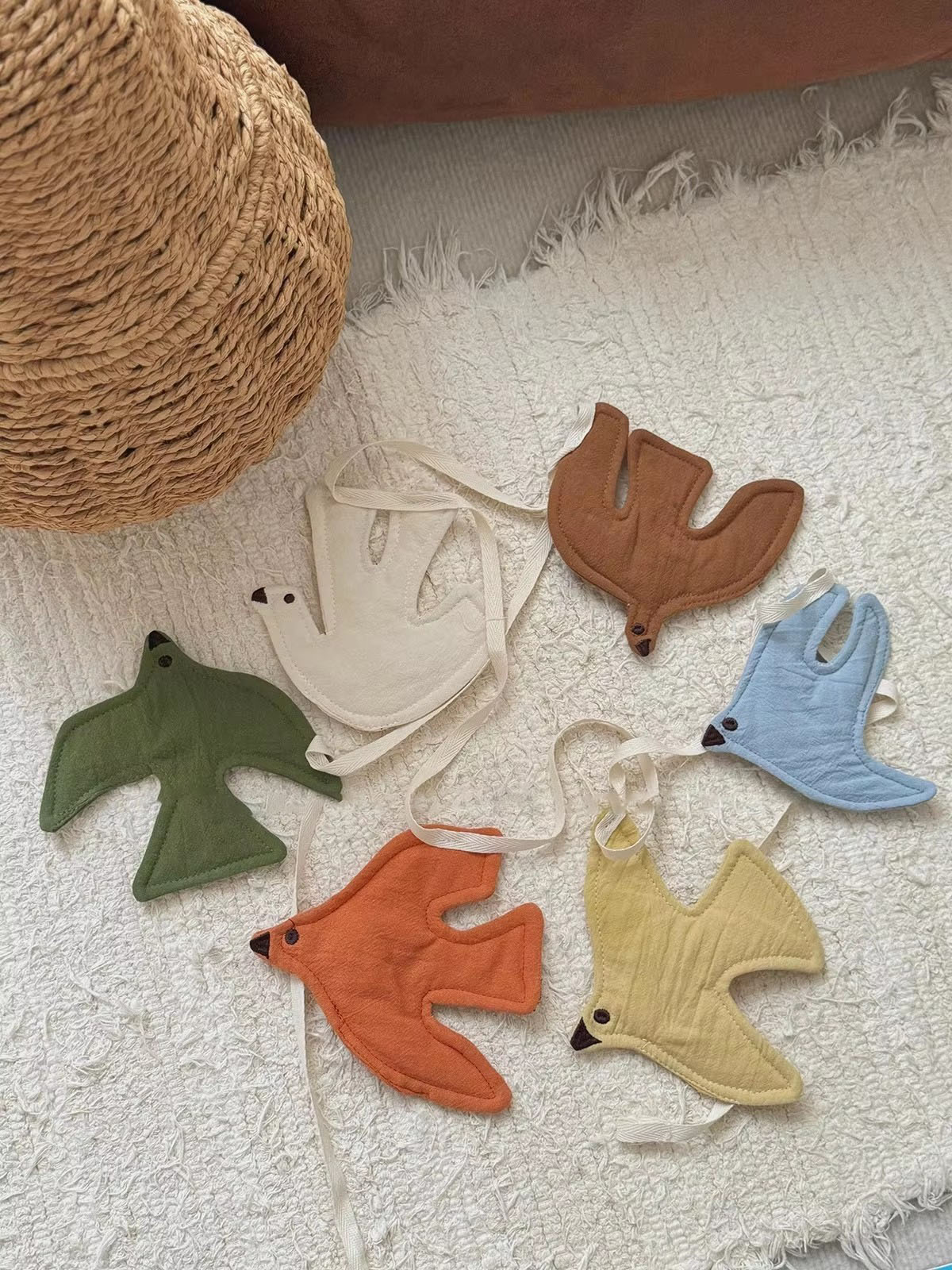 Çocuk Odası Kreş Kumaş Bunting - Baby Nursery Garland incelemesi ve fiyatı